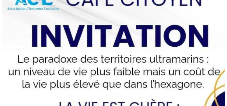 Rencontre “La vie chère, parlons-en” avec l’Association Citoyenne Lucéenne (ACL)